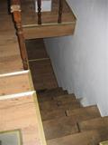 de houten trap