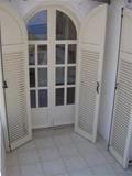 balkon aan de twee slaapkamers